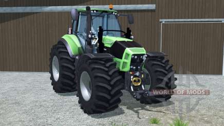 Deutz-Fahr 7250 TTV Agrotron wheel options für Farming Simulator 2013