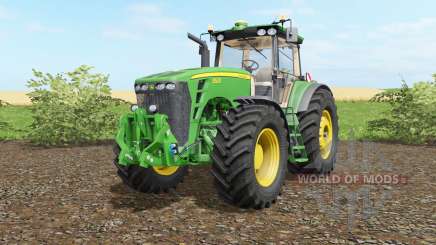 John Deere 8530 wheel shader pour Farming Simulator 2017