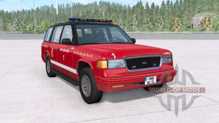 Gavril Roamer Chicago Fire Department pour BeamNG Drive