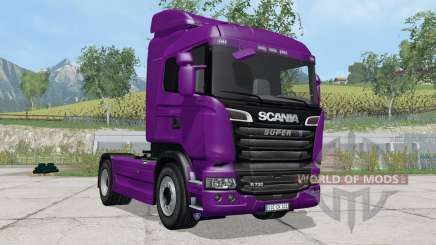 Scania R730 Streamline purple für Farming Simulator 2015