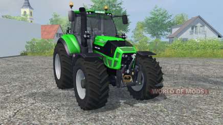 Deutz-Fahr 7250 TTV Agrotron vivid malachite pour Farming Simulator 2013