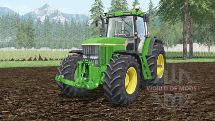 John Deere 7810 dynamic exhausting system pour Farming Simulator 2015