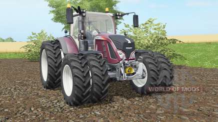 Fendt 716-724 Vario added dual wheels pour Farming Simulator 2017