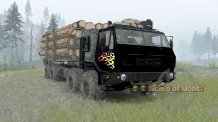 KrAZ-7E-6316 Sibérie pour Spin Tires