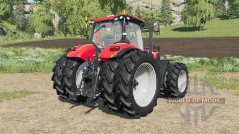 Case IH tractors with added Row Crop wheels für Farming Simulator 2017