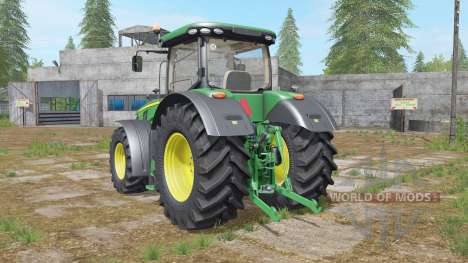 John Deere 8R-series hydraulics&weight für Farming Simulator 2017