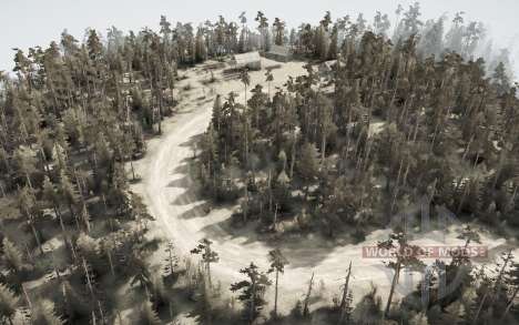 Route forestière pour Spintires MudRunner