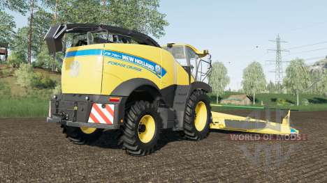 New Holland FR780 use spherical trailers pour Farming Simulator 2017