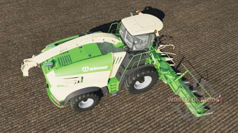 Krone BiG X 1180 can attach dollys pour Farming Simulator 2017