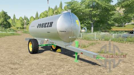 Joskin AquaTrans 7300 S milk pour Farming Simulator 2017