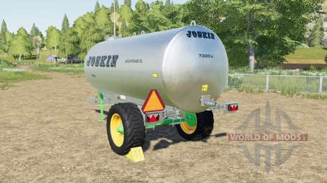 Joskin AquaTrans 7300 S milk pour Farming Simulator 2017