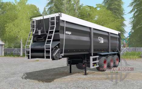 Krampe Sattel-Bandit 30-60 trailer hitch pour Farming Simulator 2017