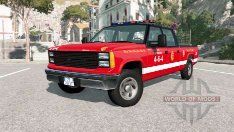 Gavril D-Series Chicago Fire Department für BeamNG Drive