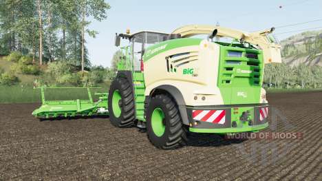 Krone BiG X 1180 wheel color changed pour Farming Simulator 2017