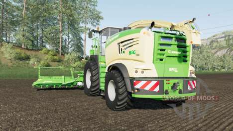 Krone BiG X 1180 with tank 50000 liters pour Farming Simulator 2017