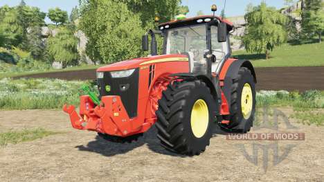 John Deere 8R-series multicolor pour Farming Simulator 2017