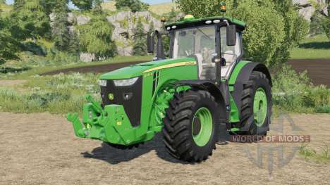 John Deere 8R-series real sound pour Farming Simulator 2017