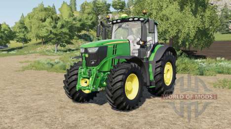 John Deere 6R-series tire selection pour Farming Simulator 2017