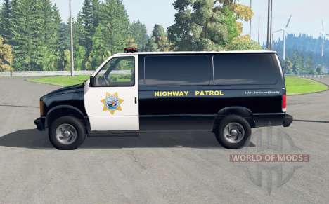 Gavril H-Series California Highway Patrol pour BeamNG Drive