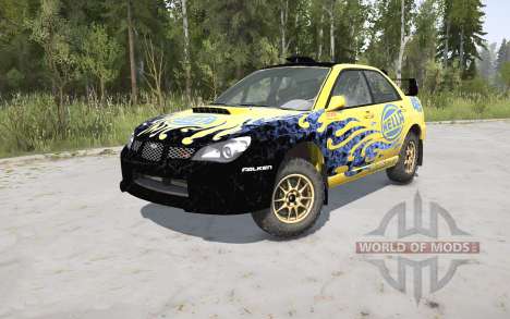 Subaru Impreza WRX STi Rallycar pour Spintires MudRunner