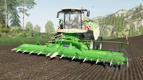 Krone BiG X 1180 use spherical trailers für Farming Simulator 2017
