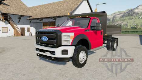 Ford F-550 dump truck pour Farming Simulator 2017