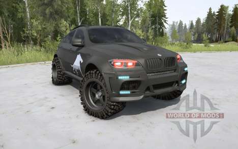 BMW X6 BORZ für Spintires MudRunner