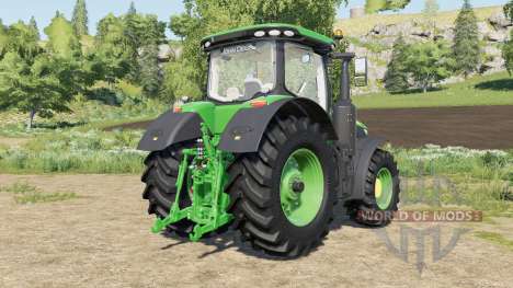 John Deere 7R-series added new front rims pour Farming Simulator 2017