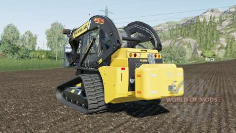 New Holland C232 with attachment weight pour Farming Simulator 2017