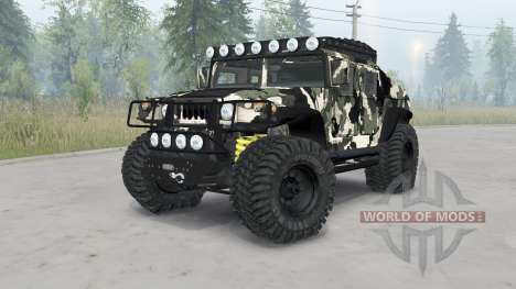 HMMWV M-1025 pour Spin Tires