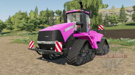 Case IH Steiger Quadtrac in color pink pour Farming Simulator 2017