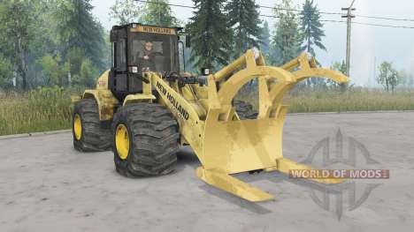 New Holland W170C pour Spin Tires