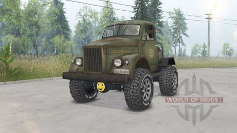 GAZ-63 Gassaver für Spin Tires