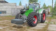 Fendt 1000 Vario with weight pour Farming Simulator 2017