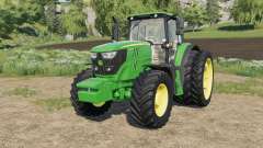 John Deere 6M-series Mitas&Michelin tires pour Farming Simulator 2017