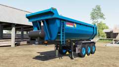 Schmitz Cargobull S.KI rich electric blue pour Farming Simulator 2017