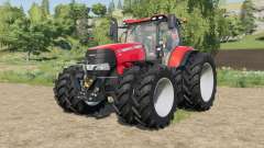 Case IH tractors with added Row Crop wheels pour Farming Simulator 2017