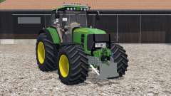 John Deere 7530 Premium wheels selection für Farming Simulator 2015
