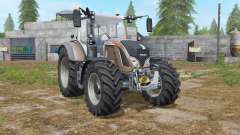 Fendt 700 Vario added tires pour Farming Simulator 2017