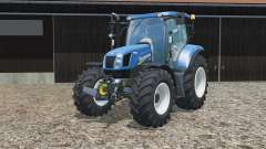 New Holland T6.160 no brackets pour Farming Simulator 2015