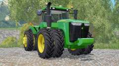 John Deere 9370R row crop pour Farming Simulator 2015