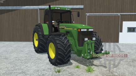 John Deere 8110 left door opens pour Farming Simulator 2013