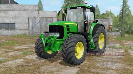 John Deere 7430&7530 Premium islamic green pour Farming Simulator 2017