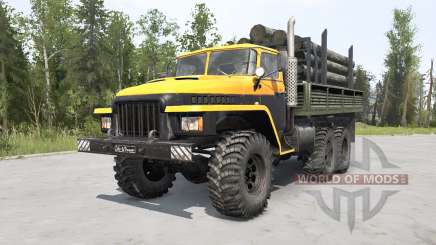 Ural-375Д Major v1.2 für MudRunner