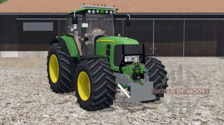 John Deere 7530 Premium wheels selection pour Farming Simulator 2015