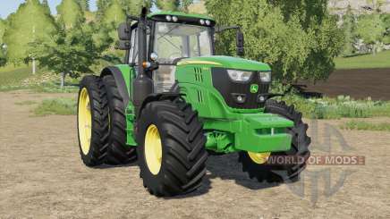 John Deere 6R-series more tires pour Farming Simulator 2017