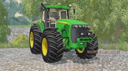 John Deere 8520 pantone greeꞑ pour Farming Simulator 2015