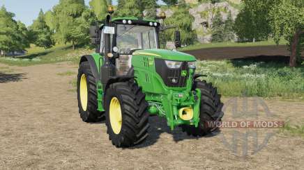 John Deere 6M-series front hydraulics installed pour Farming Simulator 2017