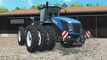 New Holland T9.565 triple row crop pour Farming Simulator 2015