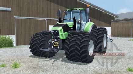 Deutz-Fahr 7250 TTV Agrotron dual wheels für Farming Simulator 2013